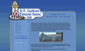 Corkumfuneralhome.ca thumbnail