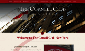 Cornellclubnyc.com thumbnail