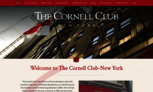 Cornellclubnyc.memfirstweb.net thumbnail