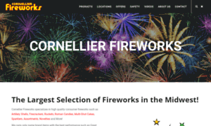 Cornellierfireworks.com thumbnail