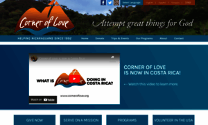 Corneroflove.org thumbnail