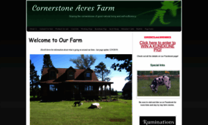 Cornerstoneacresfarm.com thumbnail