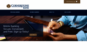 Cornerstonebank.net thumbnail