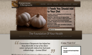 Cornerstonechiropractic.com thumbnail