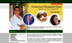 Cornerstonechiropracticaz.com thumbnail