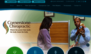 Cornerstonechiropractictx.com thumbnail