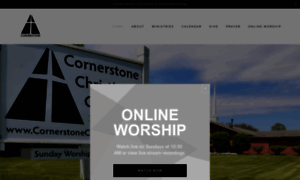 Cornerstonechristian.church thumbnail