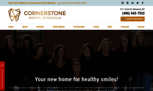 Cornerstonedentalmissoula.com thumbnail