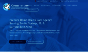 Cornerstonehomehealthcare.com thumbnail