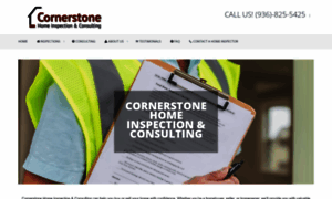 Cornerstonehomeinspectionsetx.com thumbnail