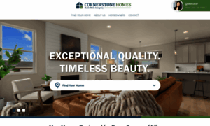 Cornerstonehomes.com thumbnail