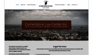 Cornerstonelawcenter.com thumbnail