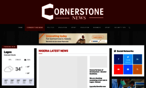 Cornerstonenewsng.com thumbnail