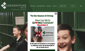 Cornerstoneprep.org thumbnail