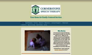 Cornerstonespeechtherapy.com thumbnail