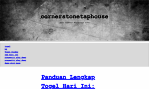 Cornerstonetaphouse.com thumbnail