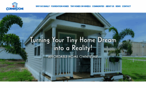 Cornerstonetinyhomes.com thumbnail