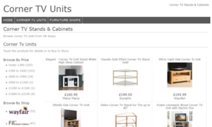 Cornertvunits.co.uk thumbnail