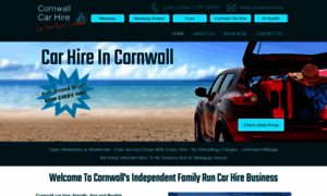 Cornwallcarhire.co.uk thumbnail