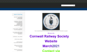 Cornwallrailwaysociety.org.uk thumbnail
