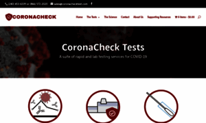 Coronachecktest.com thumbnail