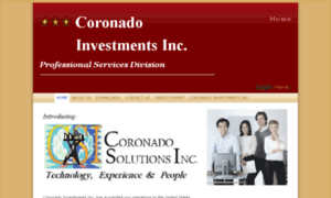 Coronado-investments-inc.com thumbnail