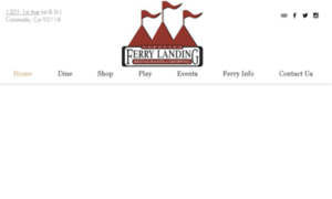 Coronadoferrylandingshops.com thumbnail