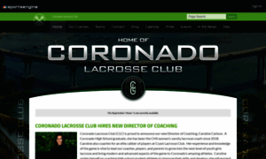 Coronadolacrosseclub.com thumbnail