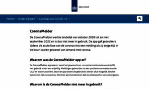 Coronamelder.nl thumbnail