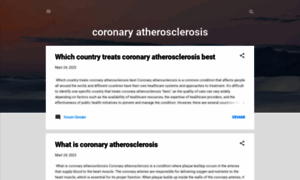 Coronaryatherosclerosis.blogspot.com thumbnail