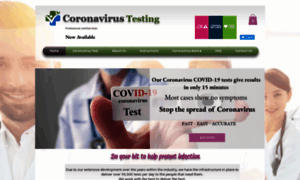 Coronavirus-testing.com thumbnail