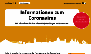 Coronavirus.stuttgart.de thumbnail