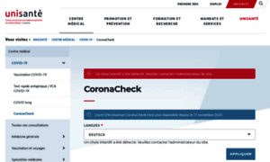 Coronavirus.unisante.ch thumbnail