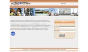 Corpmail02.eil.co.in thumbnail