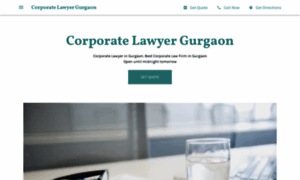 Corporate-lawyer-gurgaon.business.site thumbnail
