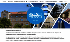 Corporate.avenir-telecom.com thumbnail