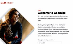 Corporate.goodlifefitness.com thumbnail