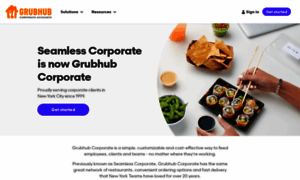 Corporate.seamless.com thumbnail