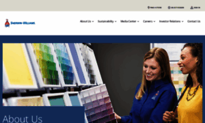 Corporate.sherwin-williams.com thumbnail