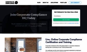 Corporatecompliancehq.org thumbnail