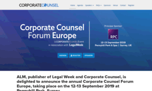 Corporatecounsel-forum.com thumbnail