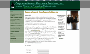 Corporatehrsolutions.net thumbnail