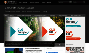 Corporateleadersgroup.com thumbnail