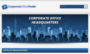 Corporateofficefinder.com thumbnail