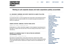 Corporatepolicy.org thumbnail