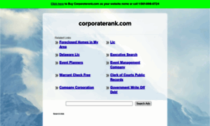 Corporaterank.com thumbnail