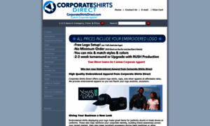 Corporateshirtsdirect.com thumbnail