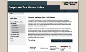 Corporatetaxhavenindex.org thumbnail