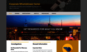 Corporatewhistleblowercenter.com thumbnail