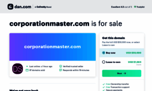 Corporationmaster.com thumbnail